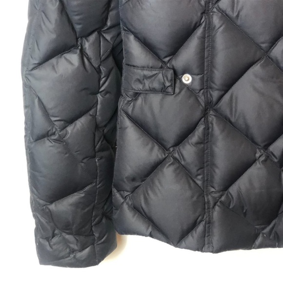 Eddie Bauer Premium 700 Fill Goose Down Black Puffer Jacket, Size L - Picture 4 of 8